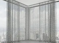 Geometric pattern fabric