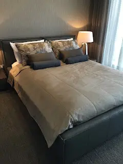 South Perth bedspread and cushions