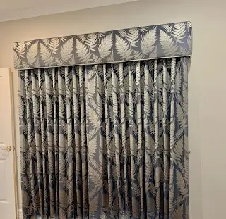 blockout with padded pelmet