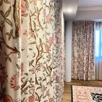 floral curtain fabric
