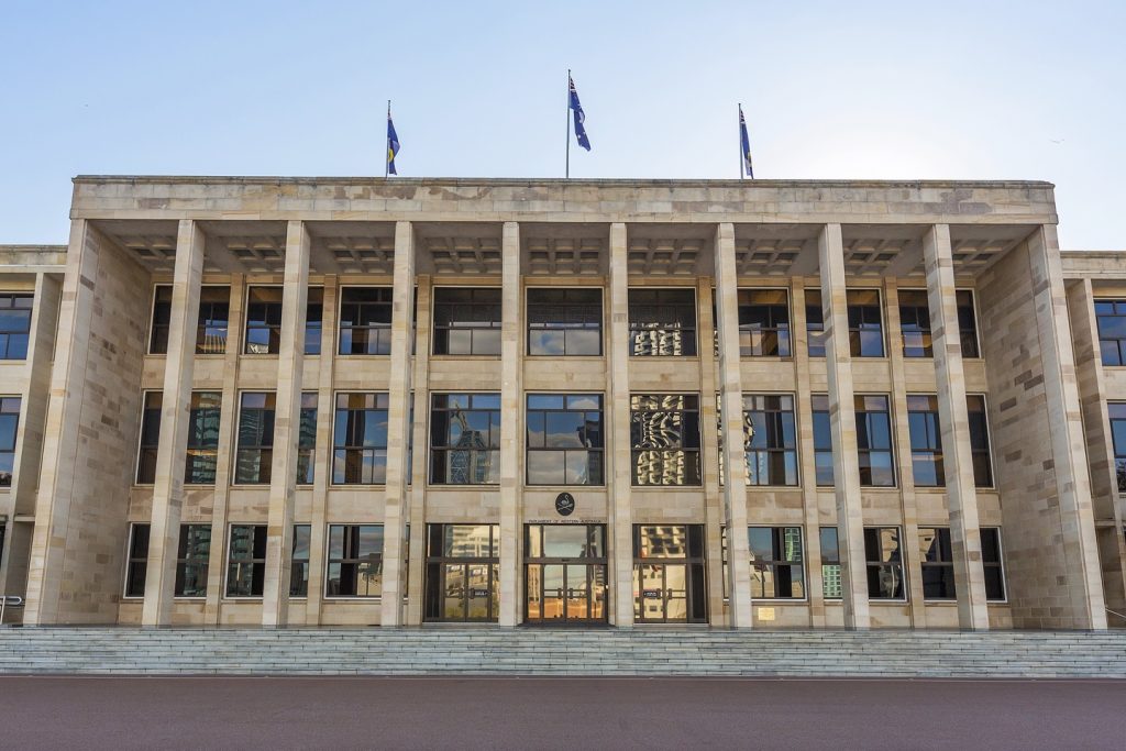 Parliament House of Western Australia - Eastern facade